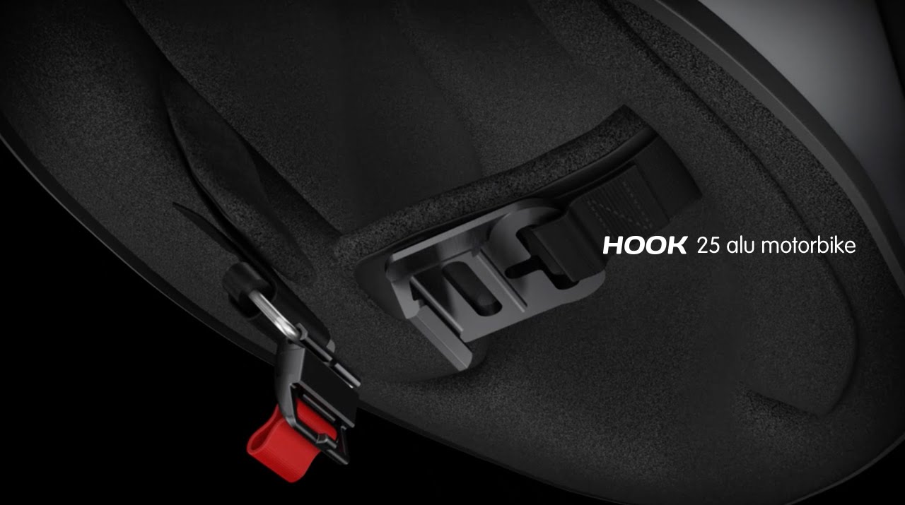 Fidlock - helmet buckle HOOK 25 alu motorbike