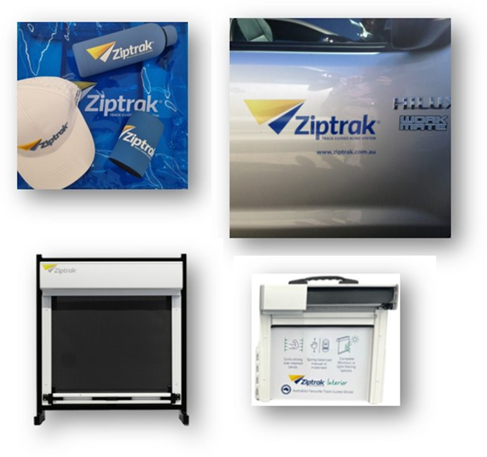 Ziptrak Merch & Cobranding